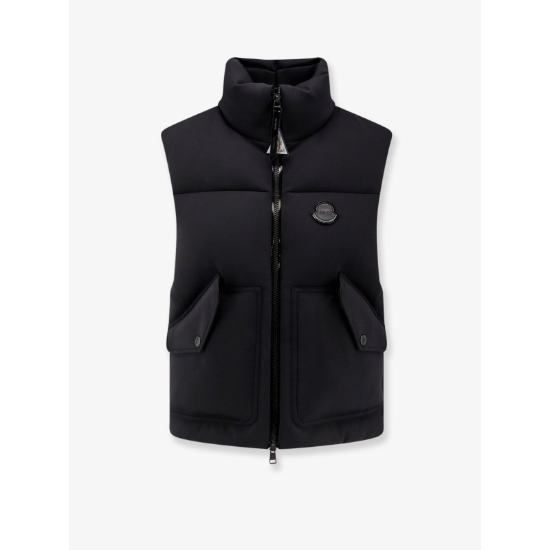 Otis 4 Moncler Edward Enninful EE72 sleeveless down jacket