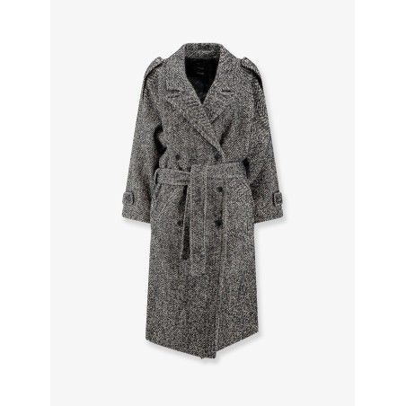 Carrube chevron cloth coat