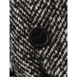 Carrube chevron cloth coat