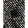 Carrube chevron cloth coat