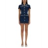 DENIM MINI DRESS