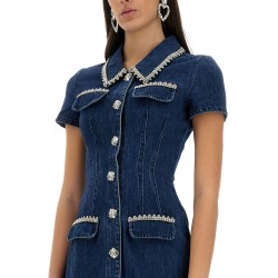DENIM MINI DRESS