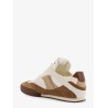 Chloé Kick leather sneakers with mesh inserts
