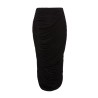 DRAPED MIDI SKIRT