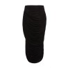 DRAPED MIDI SKIRT