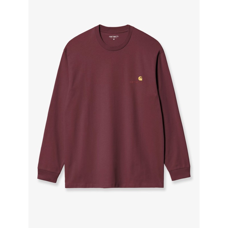 L/S American Script organic cotton T-shirt