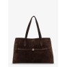 Suede Lounge Tote shopping bag
