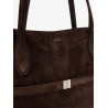 Suede Lounge Tote shopping bag