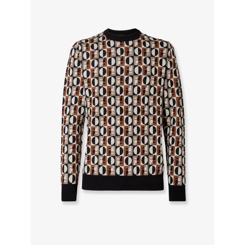 Fendi Optical wool sweater