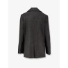 Viscose and wool blazer