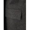 Viscose and wool blazer