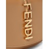 Wallet on Chain Fendigraphy leather shoulder bag