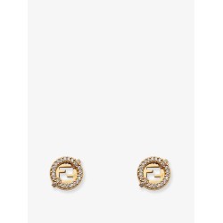 EverRound metal earrings with rhinestones