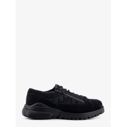 Derby Dior Combat suede and Dior Oblique jacquard fabric lace up shoes