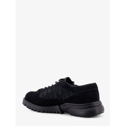 Derby Dior Combat suede and Dior Oblique jacquard fabric lace up shoes
