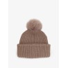 Wool beanie hat
