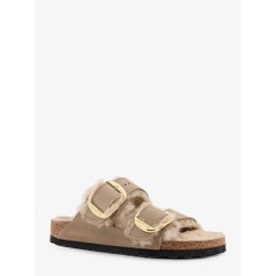Arizona Big Buckle Shearling sandals
