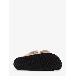 Arizona Big Buckle Shearling sandals