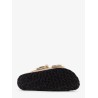 Arizona Big Buckle Shearling sandals