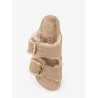 Arizona Big Buckle Shearling sandals