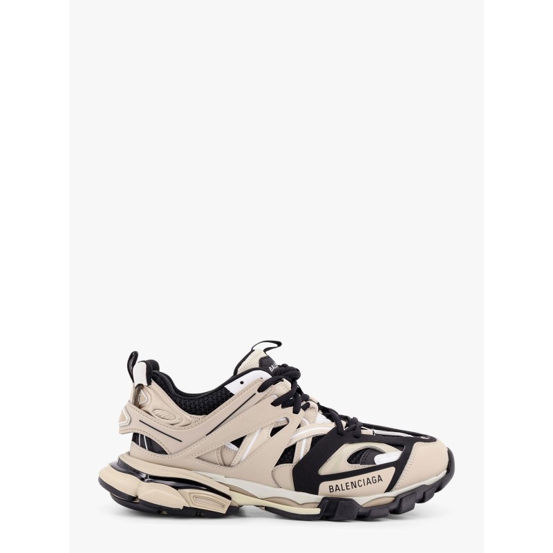 Track mesh and rubber sneakers