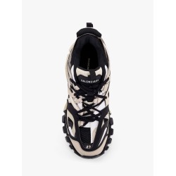 Track mesh and rubber sneakers