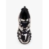 Track mesh and rubber sneakers