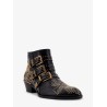 Susan leather boots with metal details