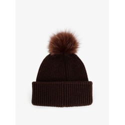 Wool beanie hat