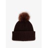 Wool beanie hat