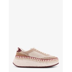 Nama low-top suede sneakers with leather inserts