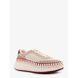 Nama low-top suede sneakers with leather inserts