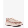 Nama low-top suede sneakers with leather inserts
