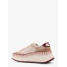 Nama low-top suede sneakers with leather inserts