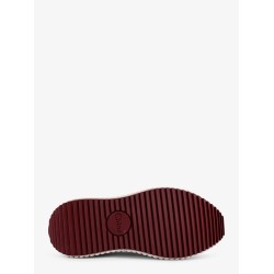 Nama low-top suede sneakers with leather inserts