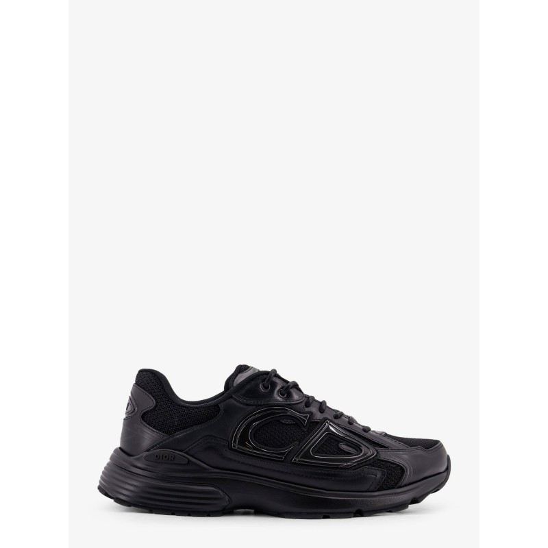 B30 Countdown low-top leather and mesh sneakers
