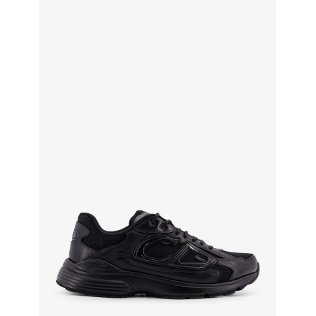 B30 Countdown low-top leather and mesh sneakers