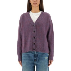 MELANGE CROP CARDIGAN