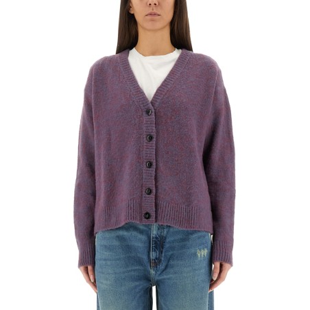 MELANGE CROP CARDIGAN