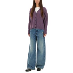 MELANGE CROP CARDIGAN