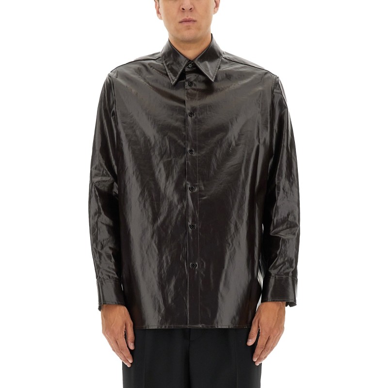 SHINY LINEN SHIRT