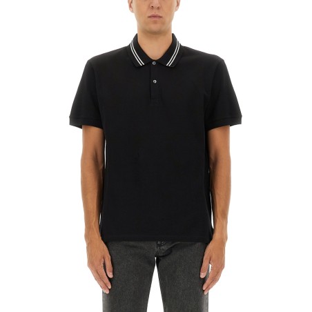 POLO SHIRT WITH LOGO ON THE COLLAR