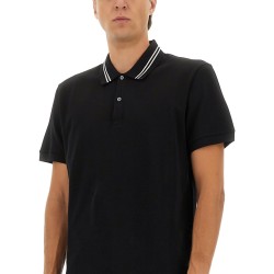 POLO SHIRT WITH LOGO ON THE COLLAR