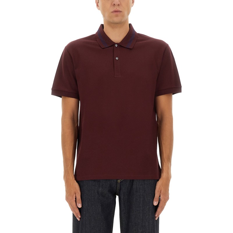 POLO SHIRT WITH LOGO ON THE COLLAR