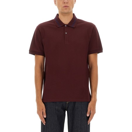 POLO SHIRT WITH LOGO ON THE COLLAR