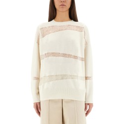 PLATINUM AND MOHAIR KNIT
