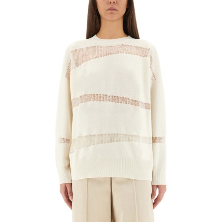 PLATINUM AND MOHAIR KNIT