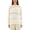 PLATINUM AND MOHAIR KNIT