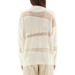 PLATINUM AND MOHAIR KNIT