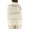 PLATINUM AND MOHAIR KNIT